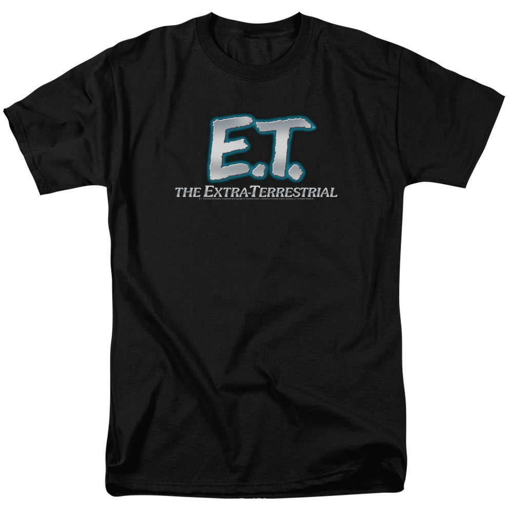 Et Logo Mens T Shirt Black