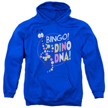 Load image into Gallery viewer, Jurassic Park Bingo Dino DNA Mens Hoodie Royal Blue
