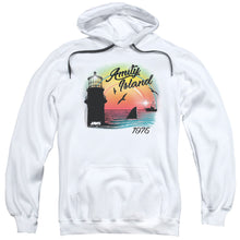 Load image into Gallery viewer, Jaws Amity Island Mens Hoodie White
