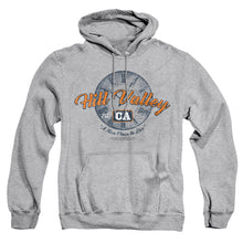 Load image into Gallery viewer, Back To The Future Hill Valley Mens Hoodie Athletic Heather

