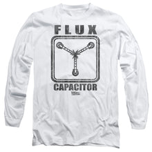 Load image into Gallery viewer, Back To The Future Flux Capacitor Mens Long Sleeve Shirt White
