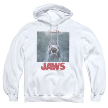 Load image into Gallery viewer, Jaws Distressed Jaws Mens Hoodie White
