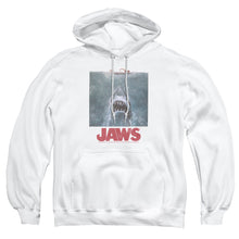 Load image into Gallery viewer, Jaws Distressed Jaws Mens Hoodie White
