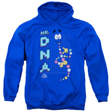 Load image into Gallery viewer, Jurassic Park Mr DNA Mens Hoodie Royal Blue
