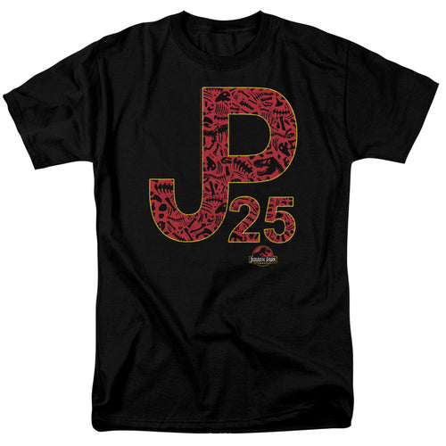 Jurassic Park Jp25 Mens T Shirt Black