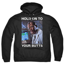 Load image into Gallery viewer, Jurassic Park Hold Onto Mens Hoodie Black
