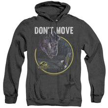 Load image into Gallery viewer, Jurassic Park Dont Move Heather Mens Hoodie Black
