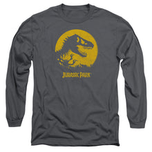 Load image into Gallery viewer, Jurassic Park T Rex Sphere Mens Long Sleeve Shirt Charcoal Officially Licensed
