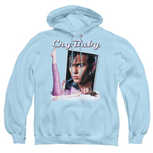 Load image into Gallery viewer, Cry Baby Title Mens Hoodie Light Blue
