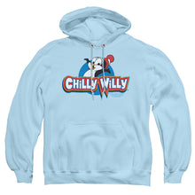 Load image into Gallery viewer, Chilly Willy Logo Mens Hoodie Light Blue
