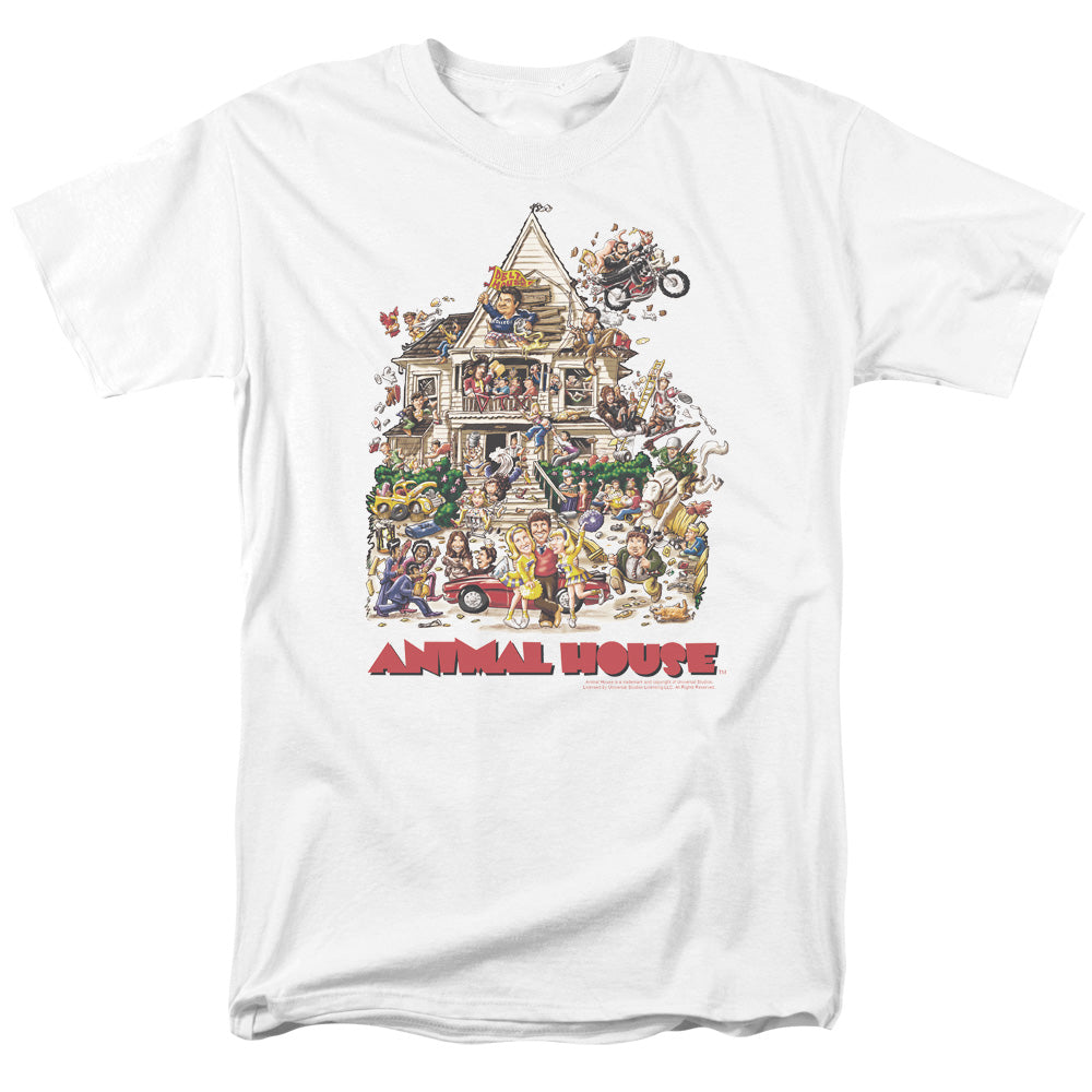 Animal House Poster Art Mens T Shirt White White