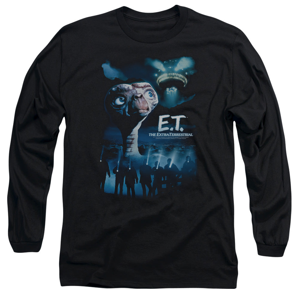 Et Going Home Mens Long Sleeve Shirt Black Black