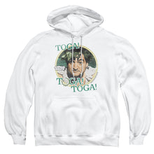 Load image into Gallery viewer, Animal House Toga Mens Hoodie White
