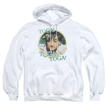 Load image into Gallery viewer, Animal House Toga Mens Hoodie White White
