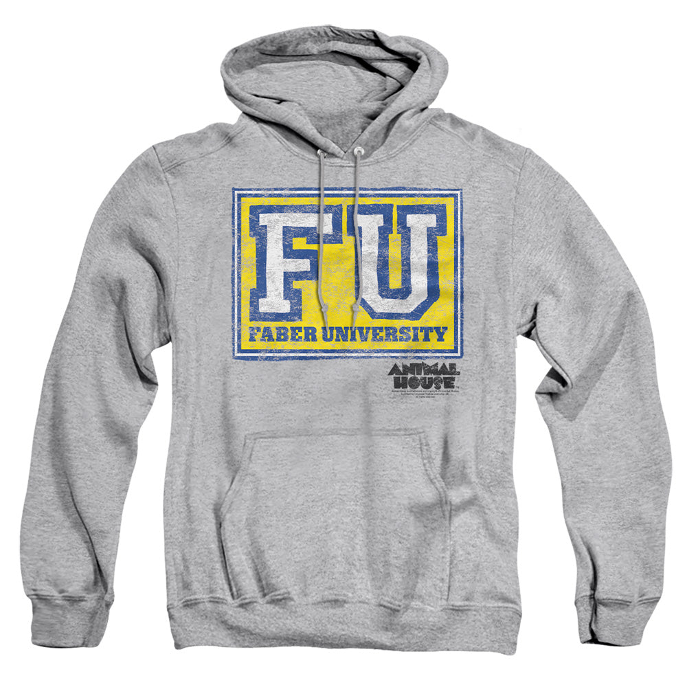 Animal House Faber University Mens Hoodie Athletic Heather