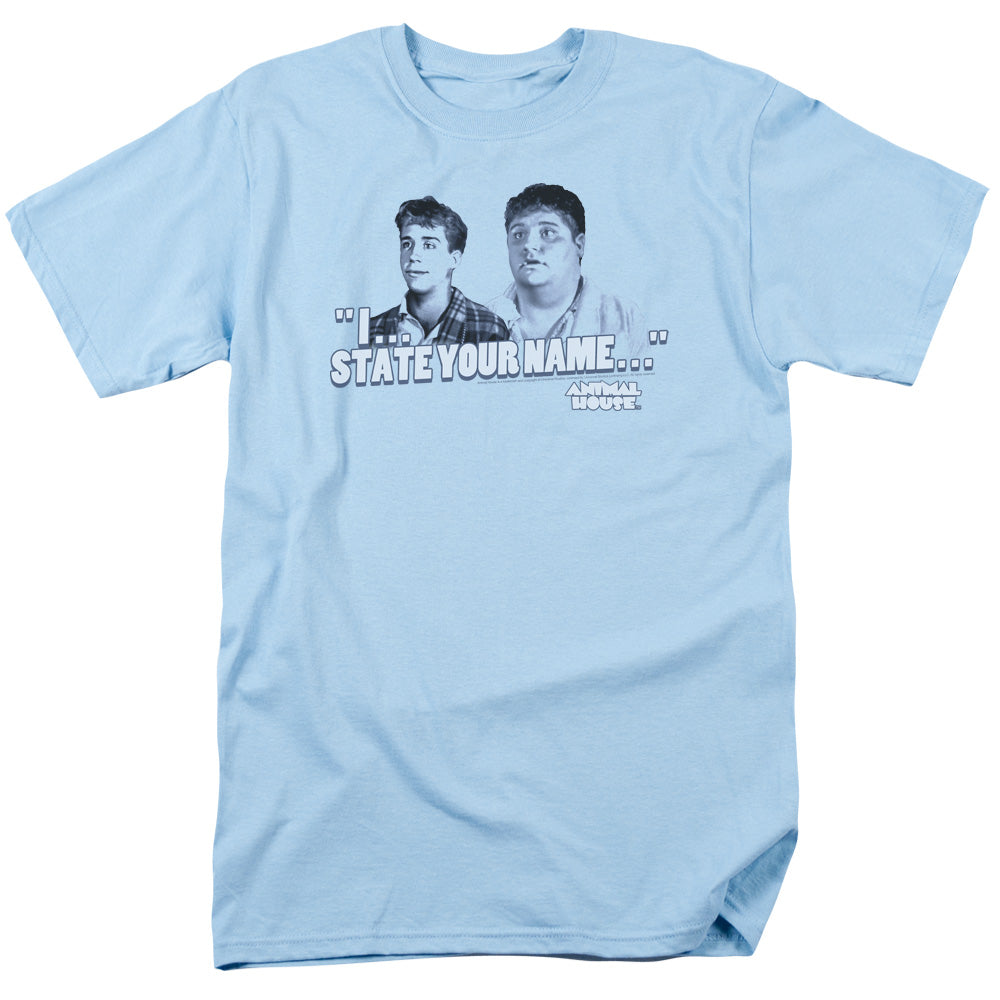 Animal House Pledges Mens T Shirt Light Blue Light Blue