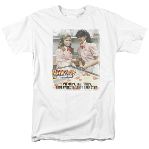 Fast Times at Ridgemont High Fast Carrots Mens T Shirt White