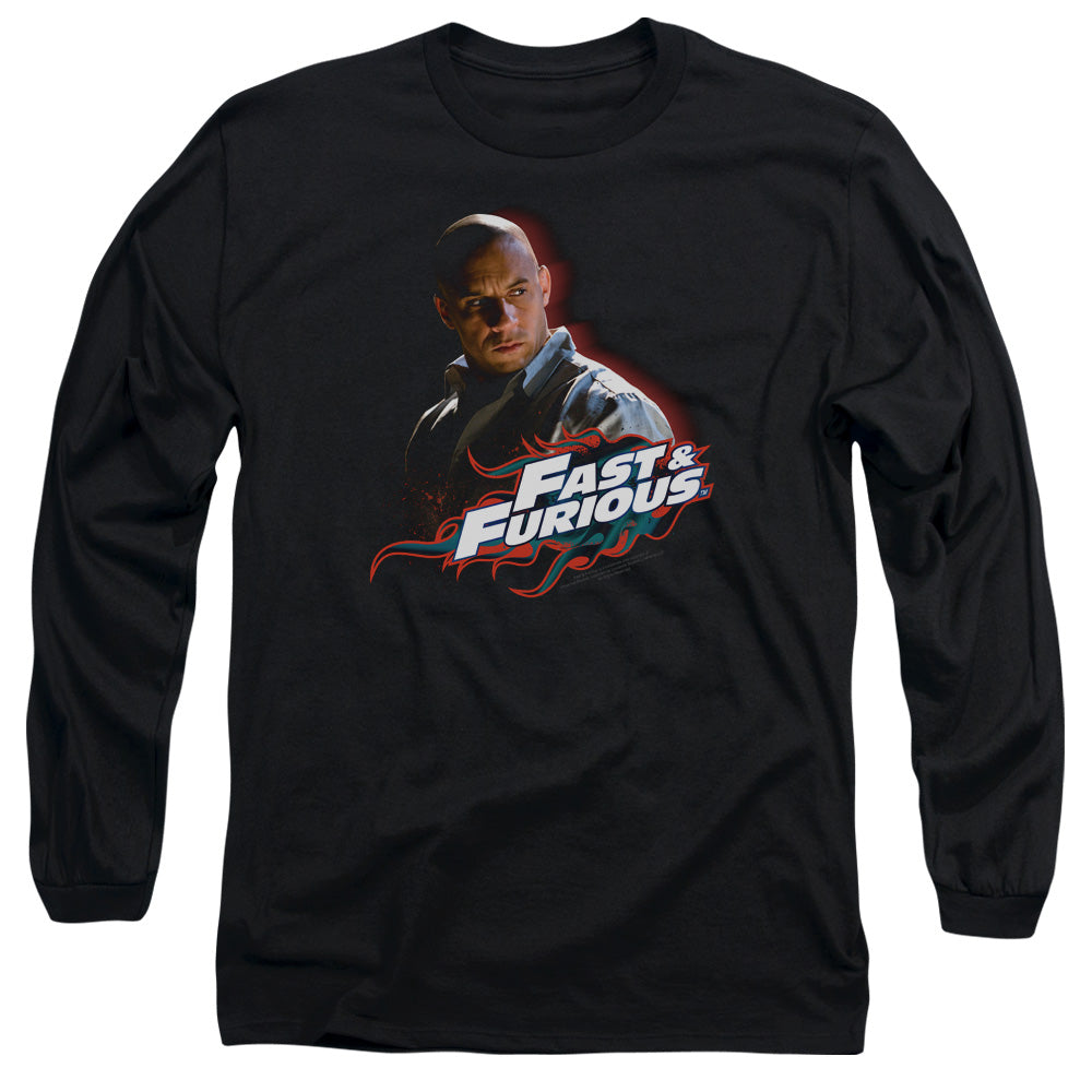 Fast And The Furious Toretto Mens Long Sleeve Shirt Black Black