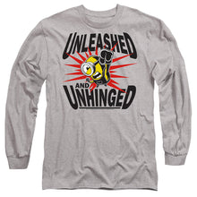 Load image into Gallery viewer, Minions Unleashed And Unhinged Mens Long Sleeve Shirt Athletic Heather
