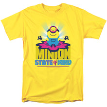 Load image into Gallery viewer, Minions Minion State Of Mind Mens T Shirt Yellow
