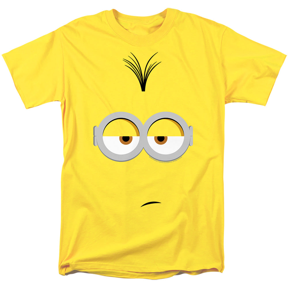 Minions Kevin Face Mens T Shirt Yellow