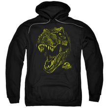Load image into Gallery viewer, Jurassic Park Rex Mount Mens Hoodie Black
