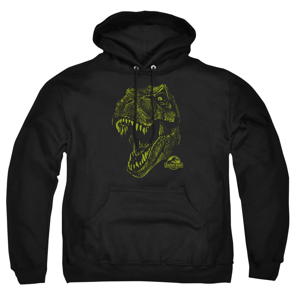 Jurassic Park Rex Mount Mens Hoodie Black