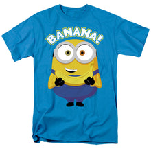 Load image into Gallery viewer, Minions Banana! Mens T Shirt Turquoise
