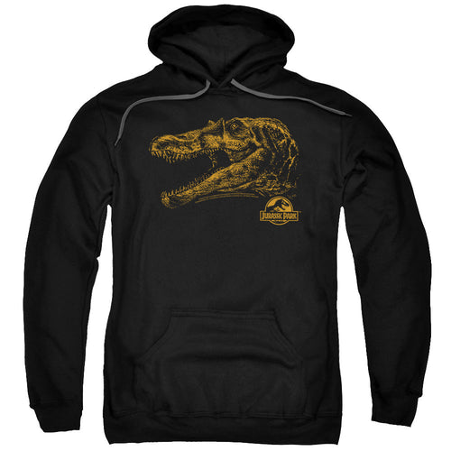 Jurassic Park Spino Mount Mens Hoodie Black