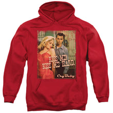Load image into Gallery viewer, Cry Baby Kiss Me Mens Hoodie Red
