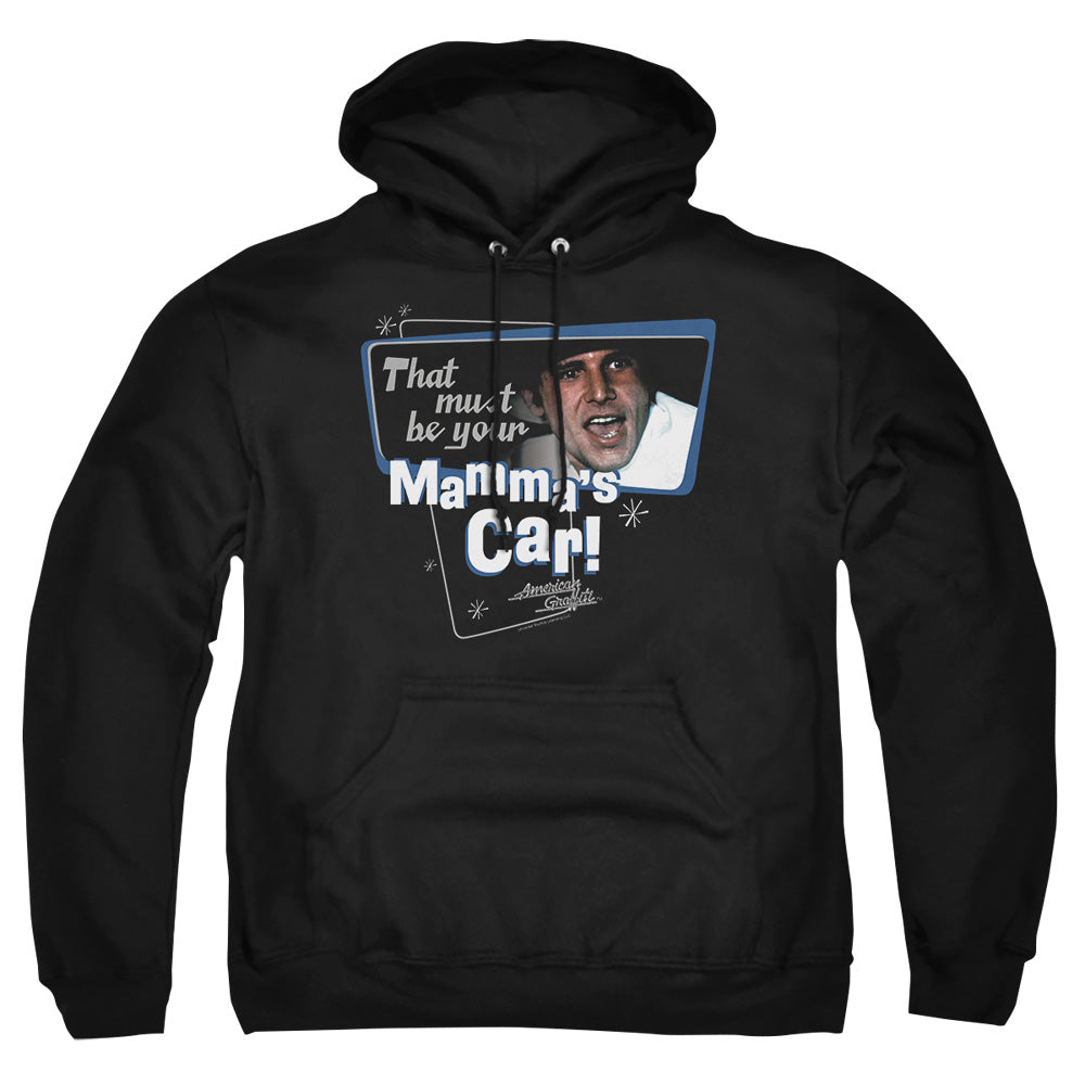 American Grafitti Mammas Car Mens Hoodie Black