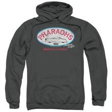 Load image into Gallery viewer, American Graffiti Pharaohs Mens Hoodie Charcoal
