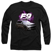 Load image into Gallery viewer, Fast And The Furious 9 Jeep Mens Long Sleeve Shirt Black Officially Licensed
