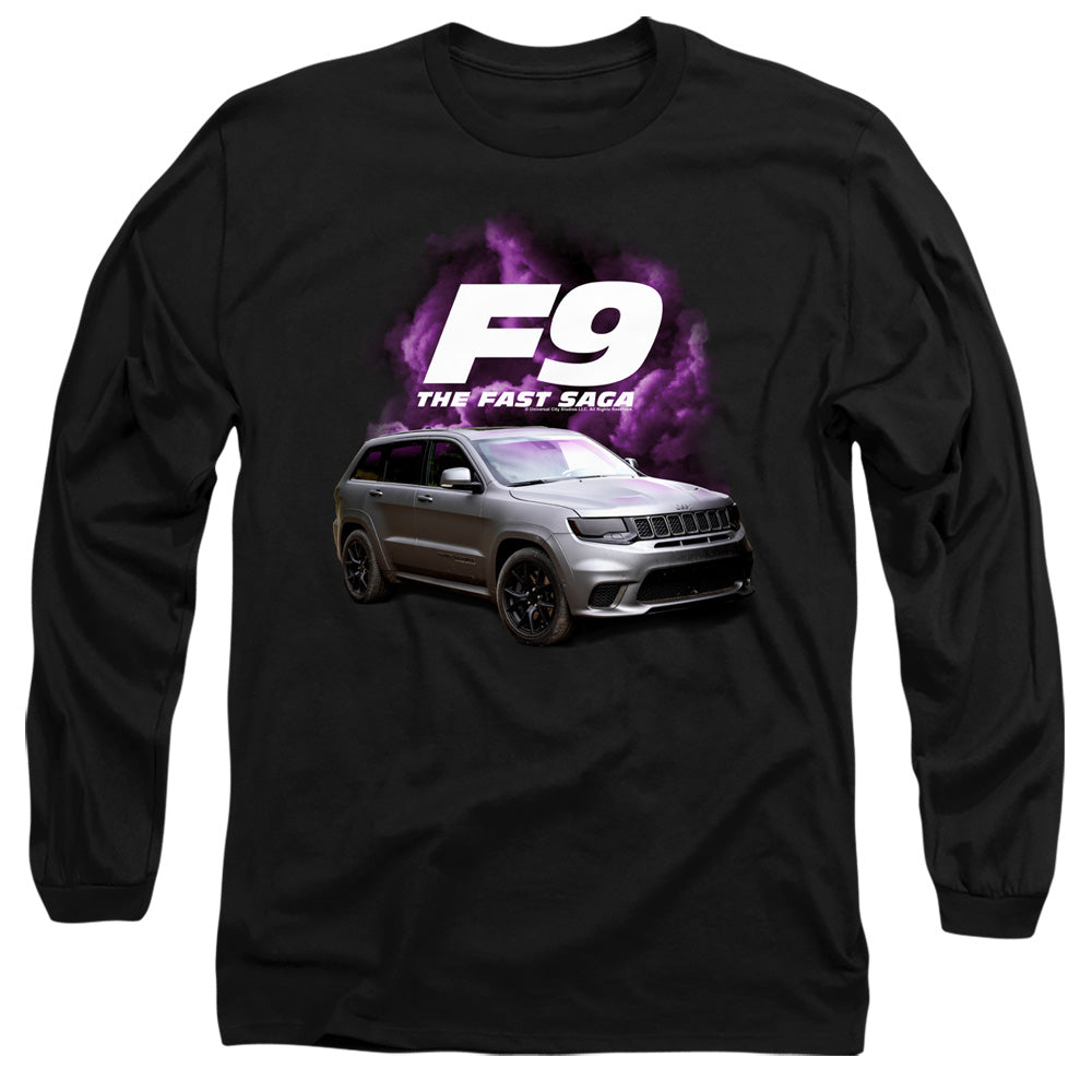 Fast And The Furious 9 Jeep Mens Long Sleeve Shirt Black Officially Licensed