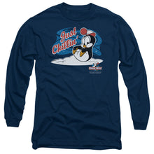 Load image into Gallery viewer, Chilly Willy Just Chillin Mens Long Sleeve Shirt Navy Navy
