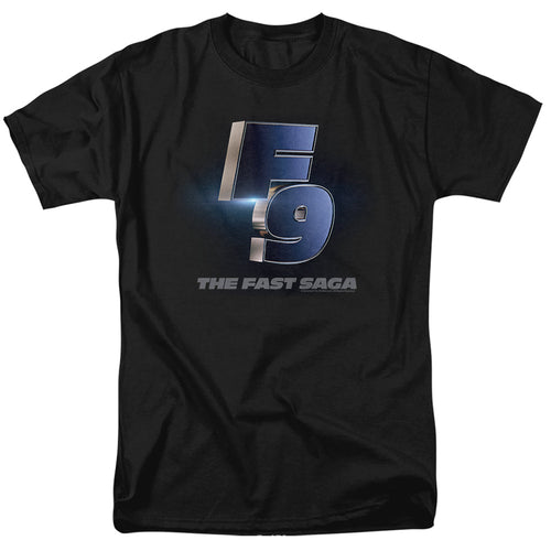 Fast And The Furious 9 F9 Poster Logo Mens T Shirt Black