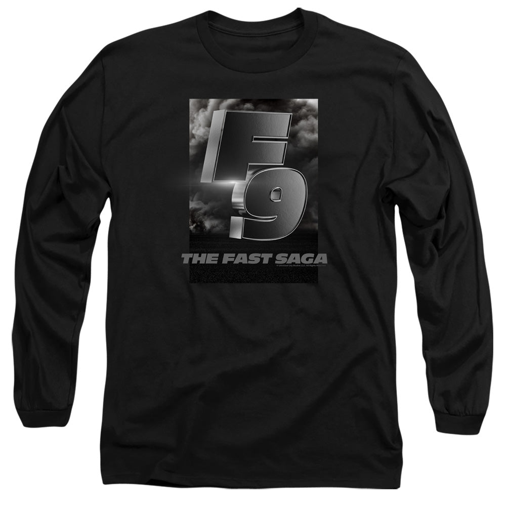 Fast And The Furious 9 F9 Oke Logo Mens Long Sleeve Shirt Black
