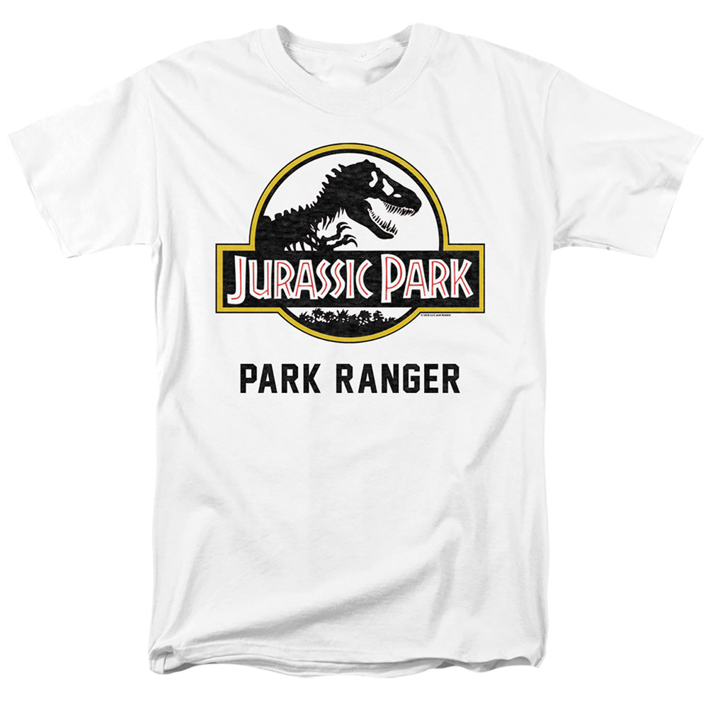 Jurassic Park Park Ranger Mens T Shirt White