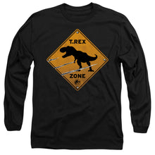 Load image into Gallery viewer, Jurassic World Trex Zone Mens Long Sleeve Shirt Black Officially Licensed
