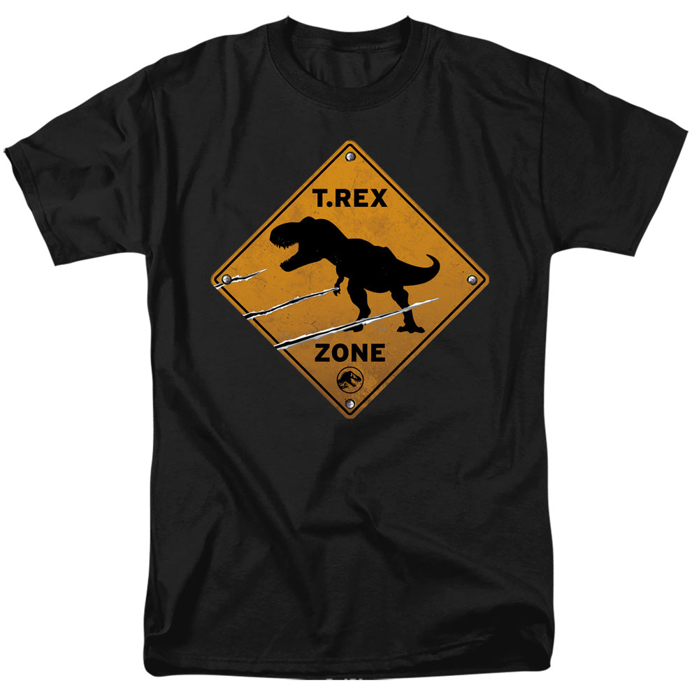 Jurassic World Trex Zone Mens T Shirt Black