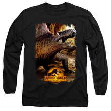 Load image into Gallery viewer, Jurassic World Dimetrodon Beauty Shot Mens Long Sleeve Shirt Black Officially Licensed
