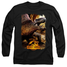Load image into Gallery viewer, Jurassic World Dimetrodon Beauty Shot Mens Long Sleeve Shirt Black Officially Licensed
