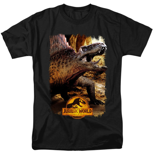 Jurassic World Dimetrodon Beauty Shot Mens T Shirt Black