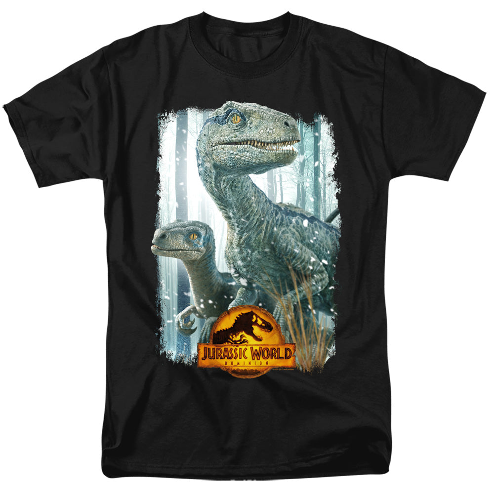 Jurassic World Blue Beauty Shot Mens T Shirt Black