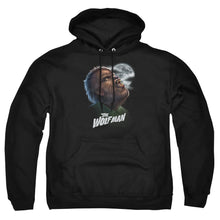 Load image into Gallery viewer, Universal Monsters Werewolf Head Mens Hoodie Black
