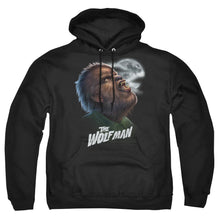 Load image into Gallery viewer, Universal Monsters Werewolf Head Mens Hoodie Black
