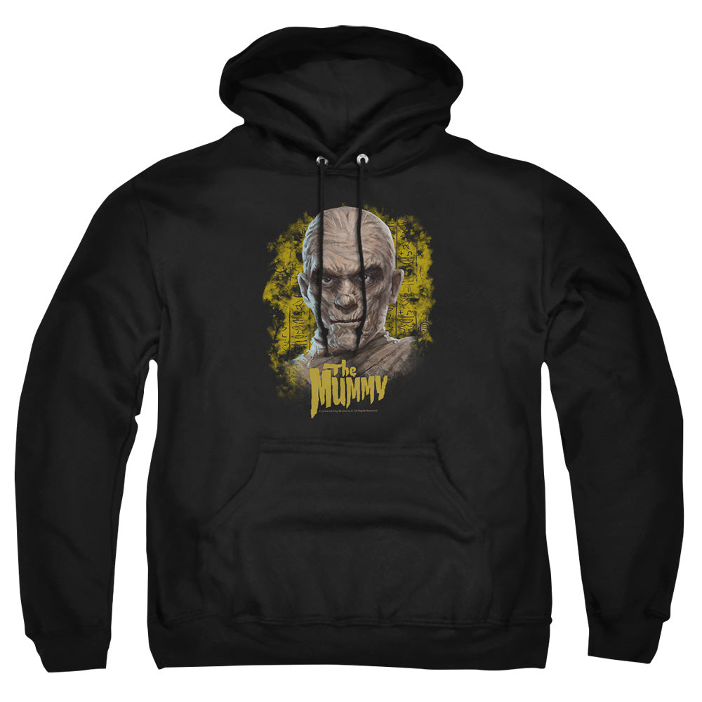 Universal Monsters The Mummy Head Mens Hoodie Black