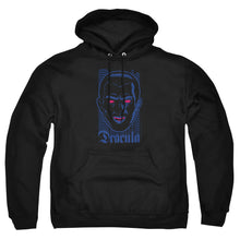Load image into Gallery viewer, Universal Monsters Dracula Neon Mens Hoodie Black
