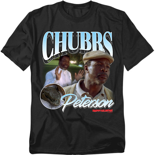 Happy Gilmore Chubbs Tribute Mens T Shirt Black