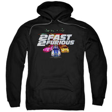 Load image into Gallery viewer, 2 Fast 2 Furious Logo Mens Hoodie Black
